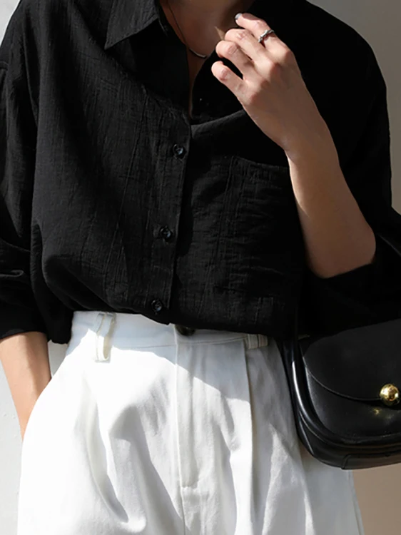 بلوزة نسائية صيفية فضفاضة طويلة للحماية من الشمس من الأشعة تحت الحمراء، رفيعة للتنحيف، قابلة للتنحيف، مصنوعة من البوليستر غير الرسمي