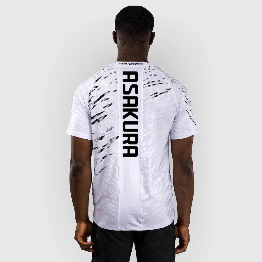 Classic men's UFCT shirt with boxer name, short-sleeved, suitable for martial arts enthusiasts, outdoor extreme sports wear 6XL