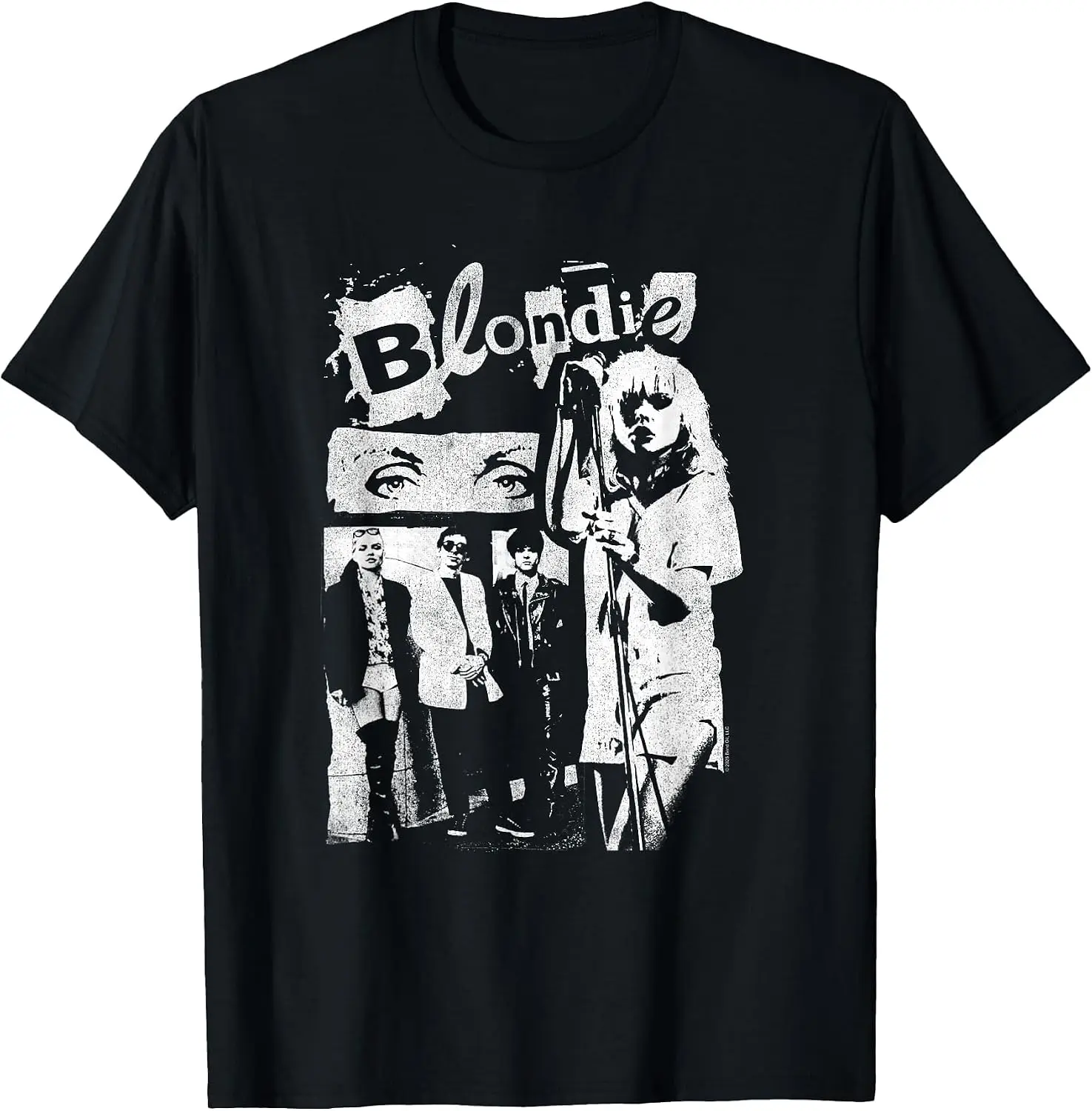 Punk Zine Collage Vintage Band T-Shirt Breathable, heavyweight pure cotton short-sleeve top—stylish, plus-size, and suitable for year-round wear with a sporty, casual vibe