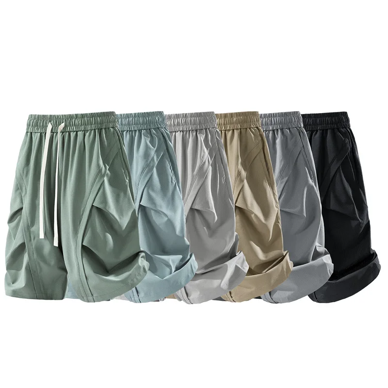 Sports shorts men's summer loose casual five-point medium pants