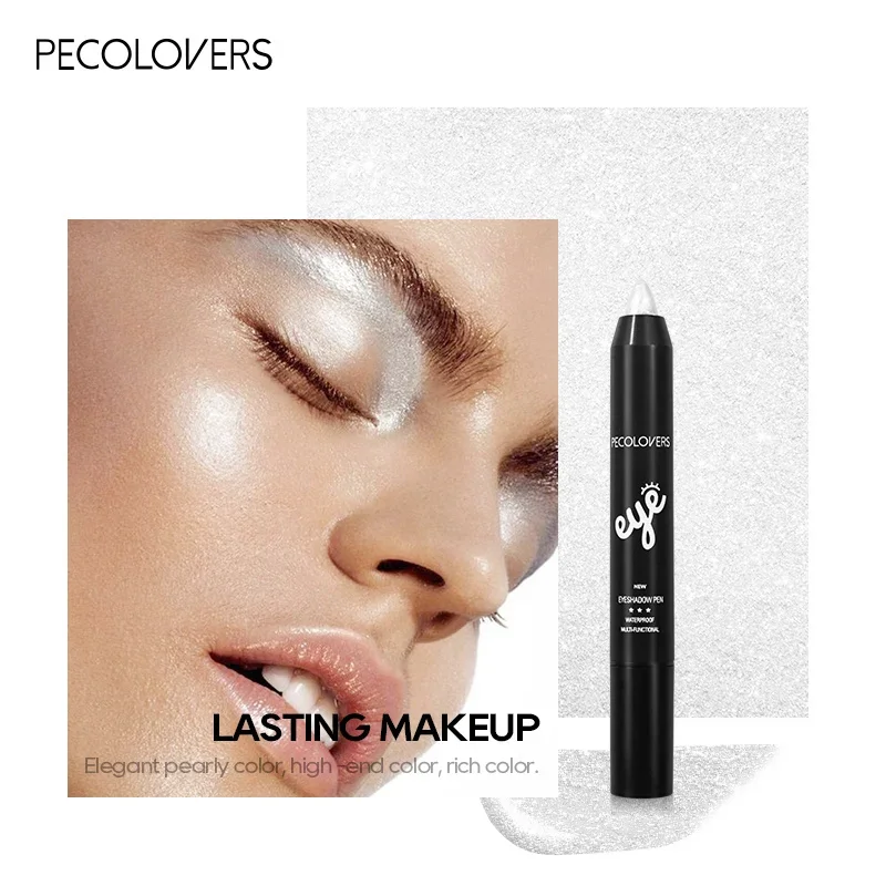 5PCS/SET Eyeshadow Pencil,Soft Even Coating,Fade Resistant,Shimmer Color Selection,Light Skin Friendly Formula,No Fall Out Cream Shadow Stick,Compact Travel Cosmetic Set For Daily Party Eye Looks
