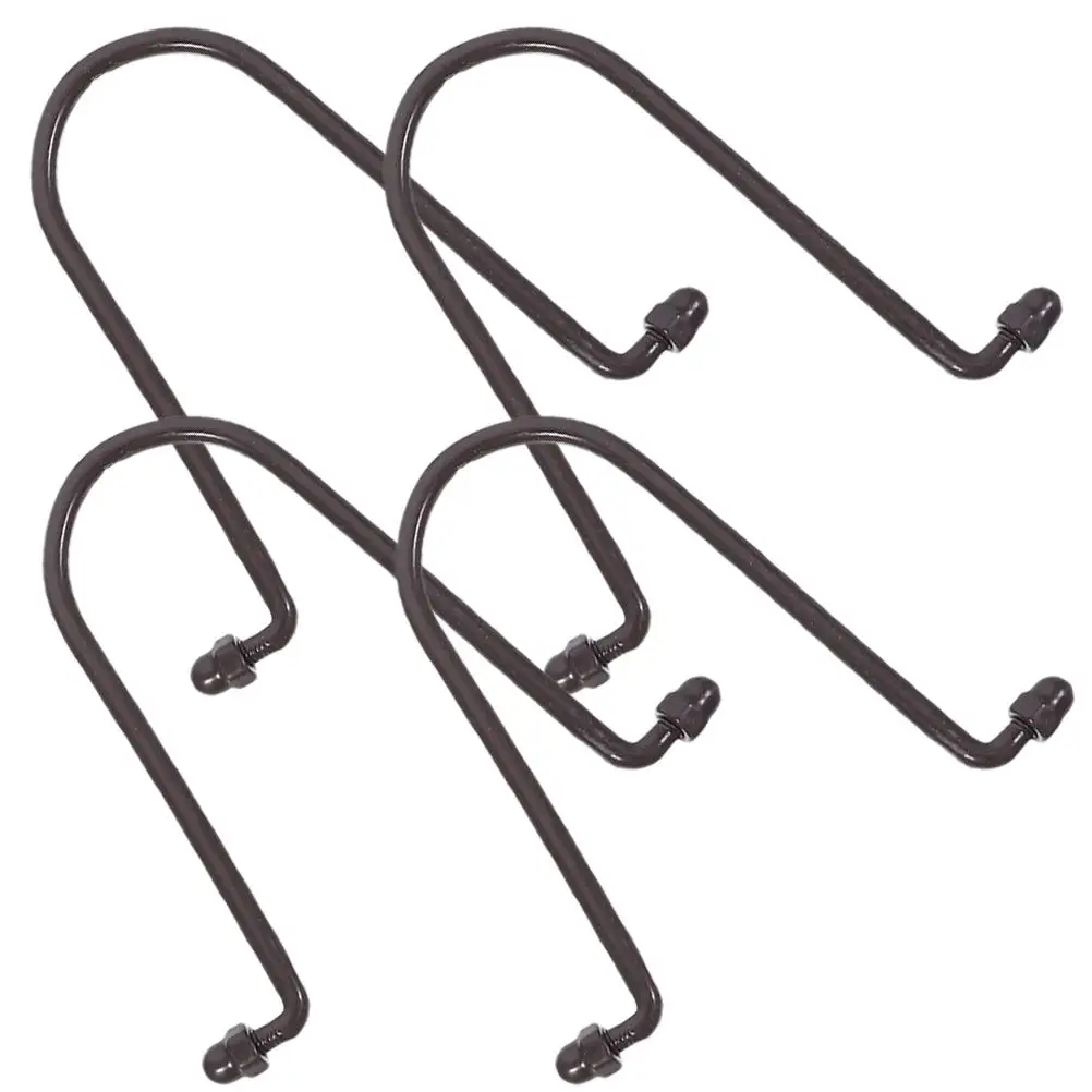 4 Pcs Rain Chain Hook Chains Garden Accessory for Adapter Gutter Clips Parts Hangers Coat