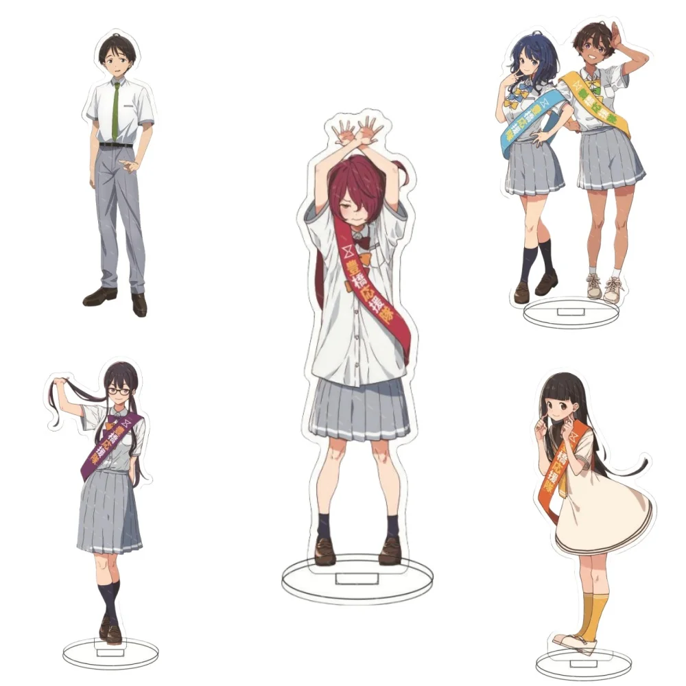 Anime fan Makeine_ Too Many Losing Heroines! Cosplay Acrylic Stands Acrylic 15cm Standing Modle Plate Fans Gifts 15CM