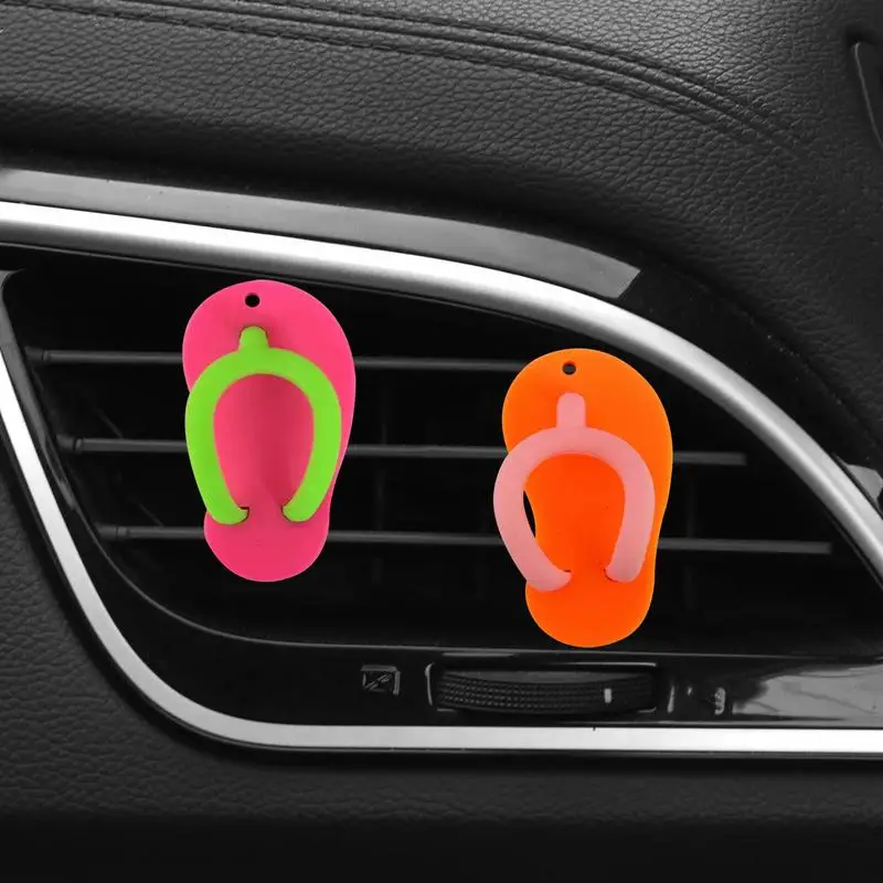 Slippers Air Vent Clips Air Conditioner Freshener Portable Slippers Car Vent Air Freshener For Cars RVs Trucks