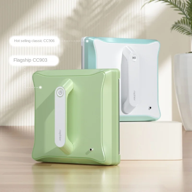New Window Cleaner Robot Electric Window Cleaner Glass Cleaning Artifact Double-sided Smart Remote Control High Suction