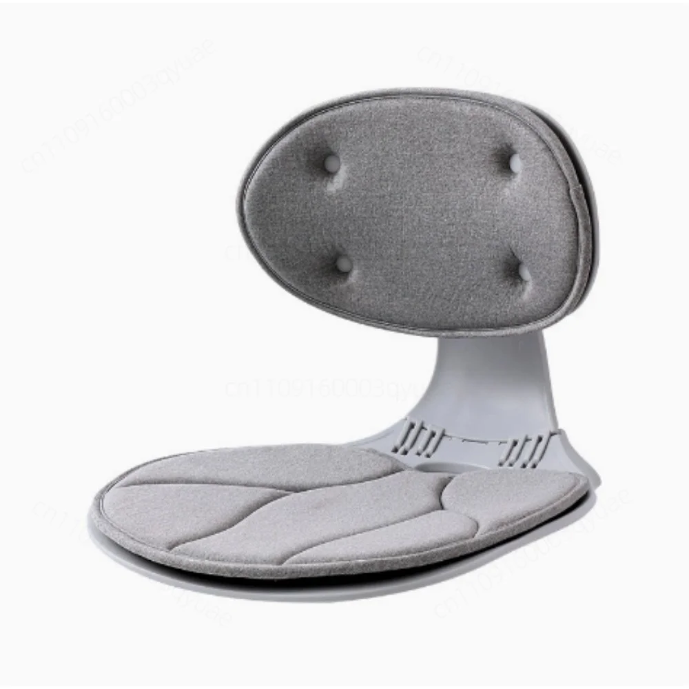 Foldable Lumbar Support Seat Cushion Ergonomic Posture Corrector Backrest for Office Home Use
