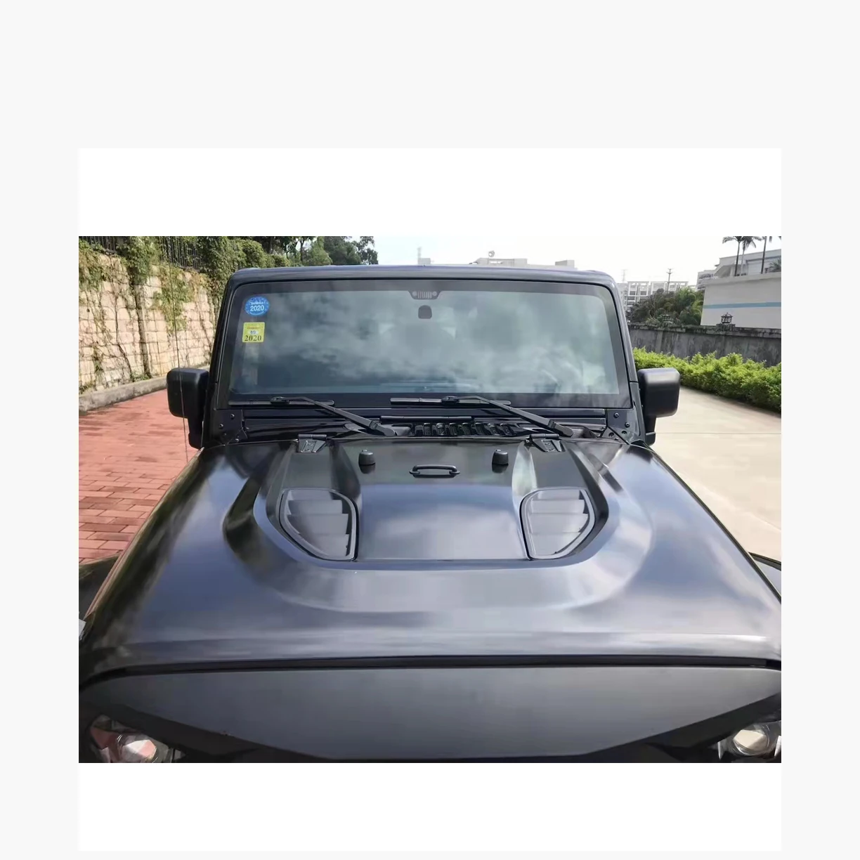 

Maiker Offroad Part 10th Anniversary Hood For Jeep Wrangler JK 2007-2018 Steel Vent Hood Car Engine Cover