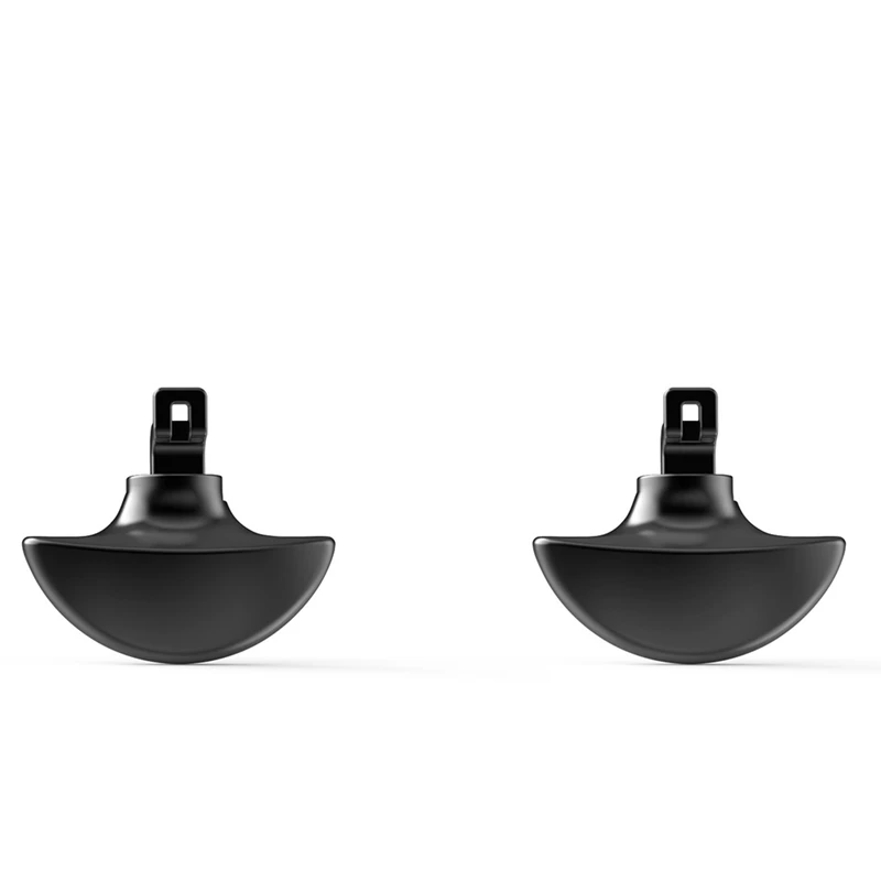 PS5 엣지 엘리트 그립 메탈 백 키 4 개 세트, PS5 엘리트 그립, 휴대용 교체 부품, 풀 탭, 블랙