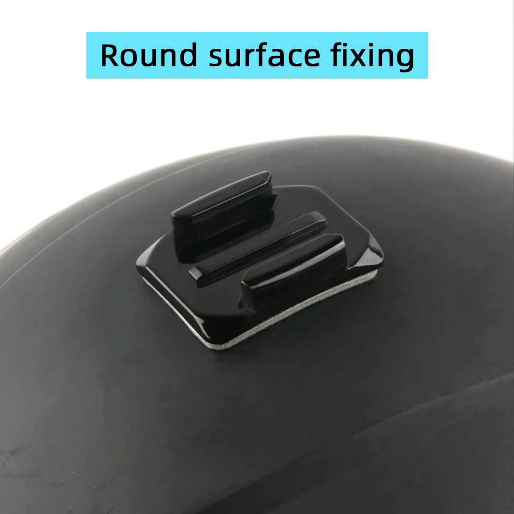 For GoPro 13 12 9 8 7 5 Adhesive Mounts Curved Flat Mounts Sticky Pads for Go Pro Dji SJCAM Action Camera Helmet Board Car