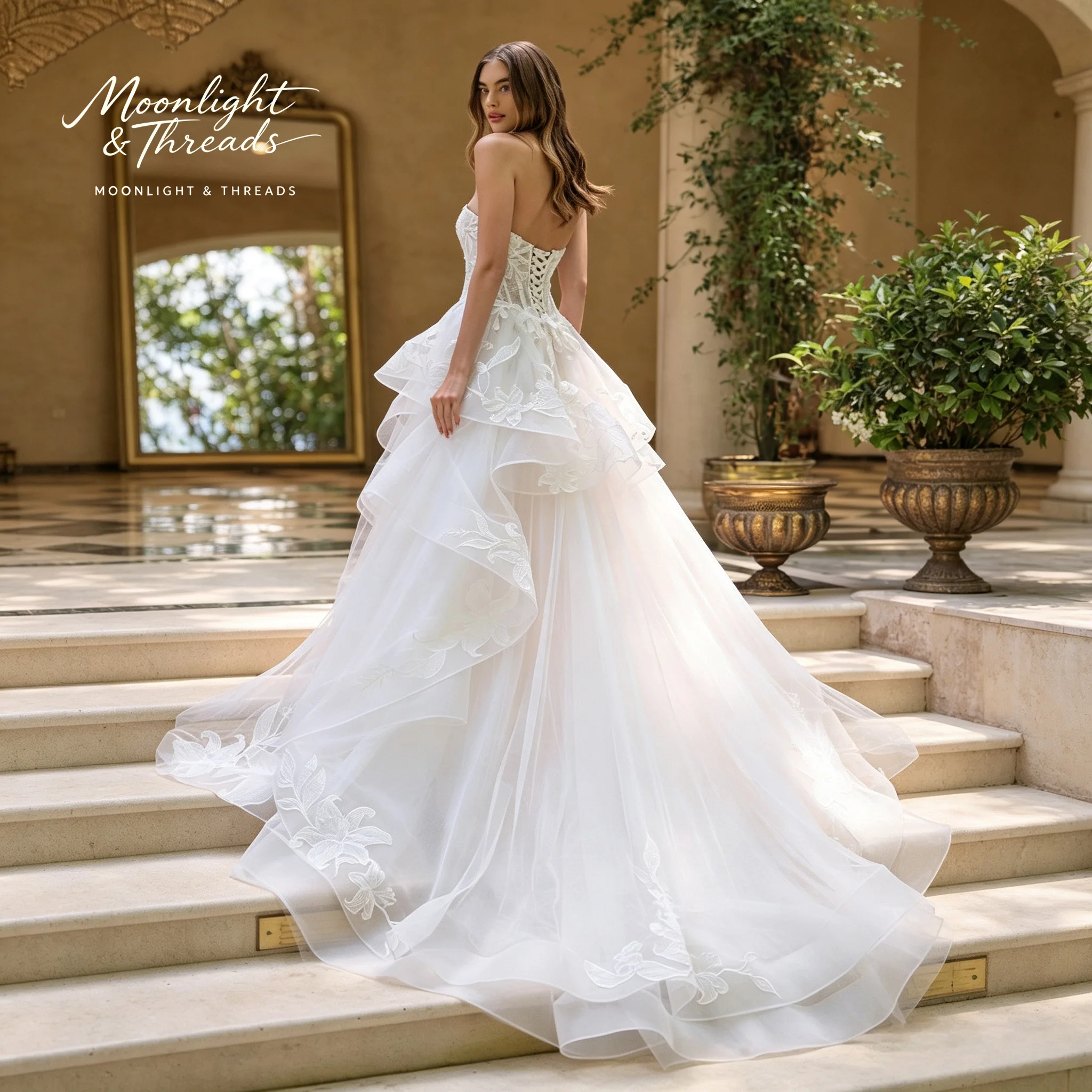 Белое платье без бретелек и ру – обзор и цена Embroidery White Dress