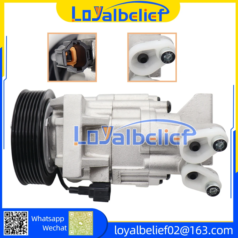 

DKV08R AC Compressor for Nissan Note E11 / Tiida C11 04-2011 92600-ED000 92600-ED010 92600ED010 92600ED07A Z0004246A 92600-ED07A