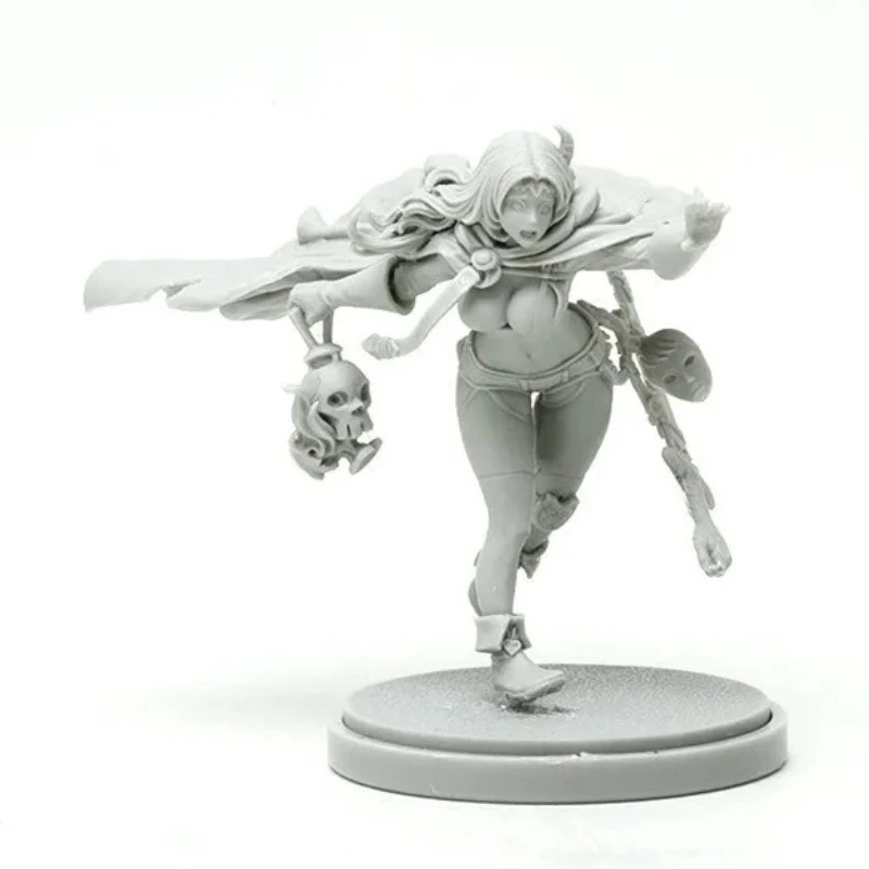 Kits de modelos de figuras de resina en miniatura, Base de 30mm, King-dom Death Pinup Visionario sin montar y sin pintar
