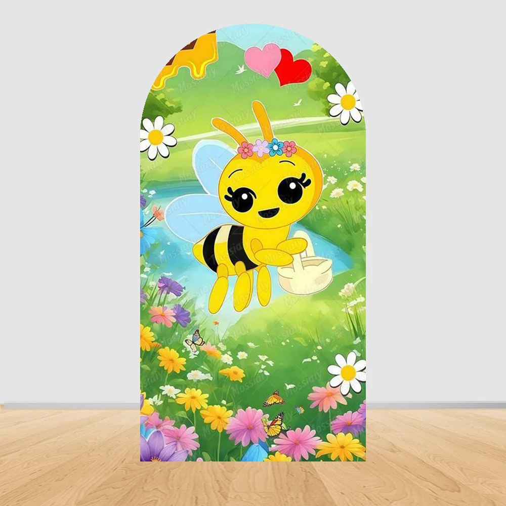 Cute Bee Theme Arch Backdrop C - đánh giá và giá Photography Names