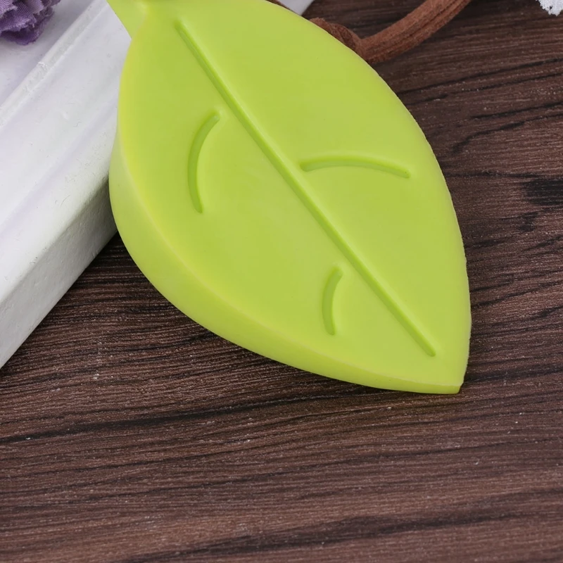 Q0kb doce cor batente porta silicone folhas estilo cunha para proteção segurança do bebê