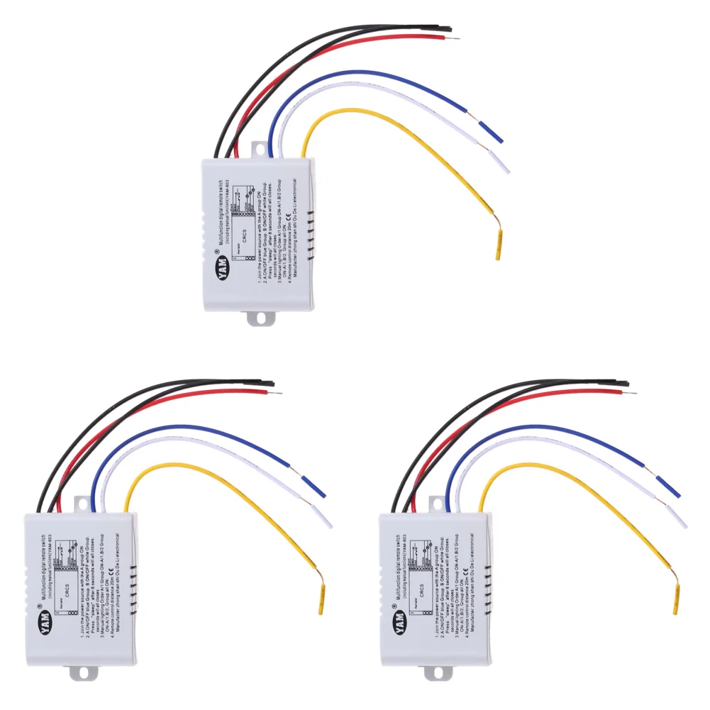 Wireless On/Off 3 W…