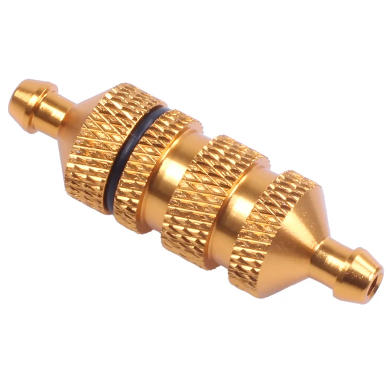 A50U 2X обновленный алюминиевый сплав 1/10 запасные части топливного фильтра для HSP RC двигатель нитро