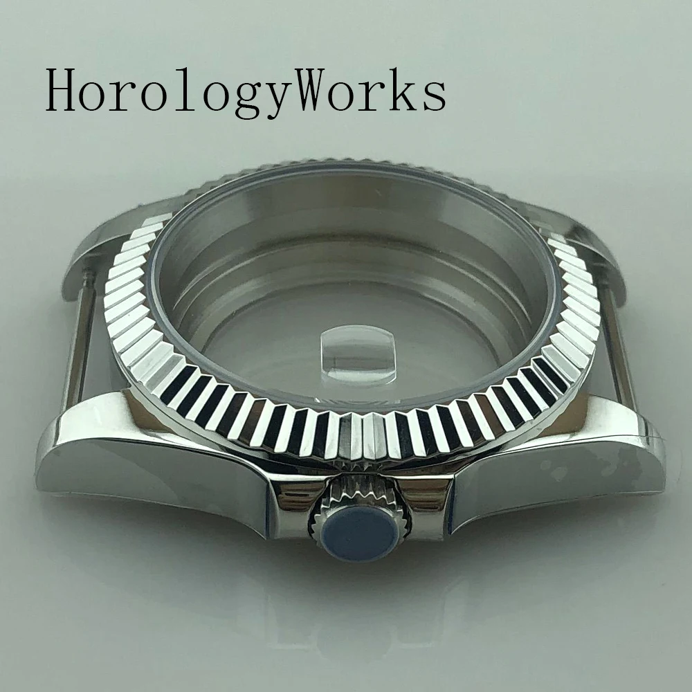39mm Case Sapphire Glass Fit NH34 NH35 NH36 PT5000 ETA2824 Movement Watch Parts - view 5