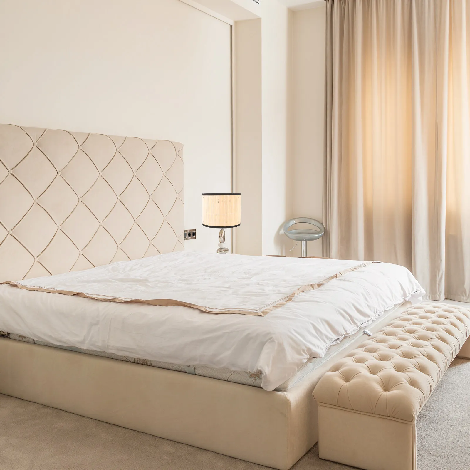 

1 шт. бамбуковый абажур в японском стиле, простой светильник для дома, стильная подвесная потолочная люстра, плафон для лампы