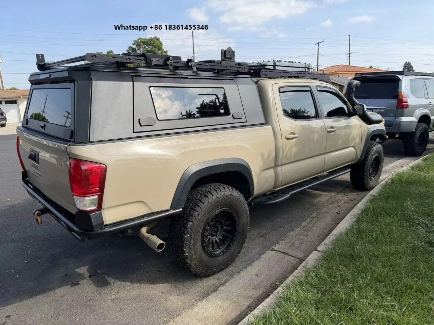 

Custom Pickup Hardtop Waterproof Topper Truck Canopy for 2018 tacoma 6ft