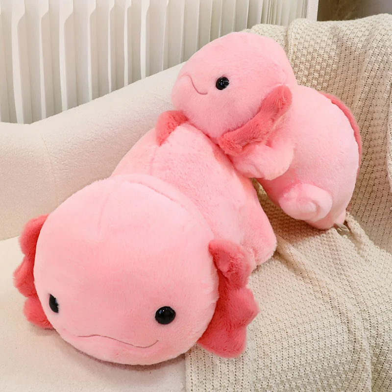 Kawaii  Plush Toys Cute Cartoon Fish Pillow Stuffed Soft Marine Creature Dolls Home Decor