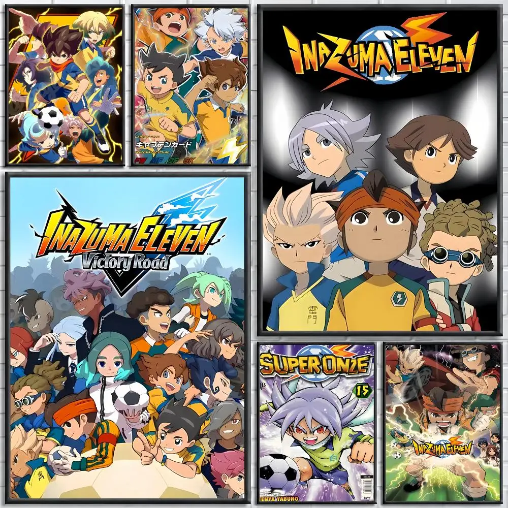 Anime Inazuma Eleven Painting Calligraphy Stylish Canvas Poster Wall Art for Bedroom Living Room Study Home Decor Gift