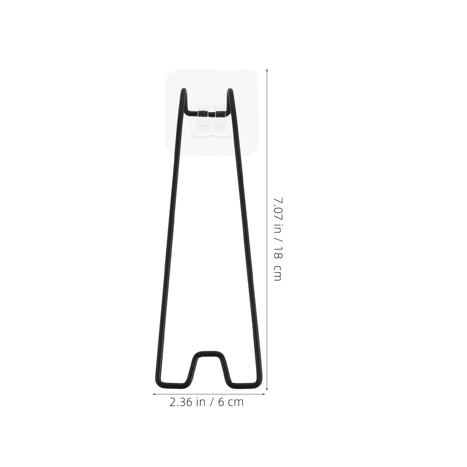 Black Metal Picture Frame Easel Back Stand Stable Support Self Adhesive for Home Photo Display Picture Frame Prop Stand