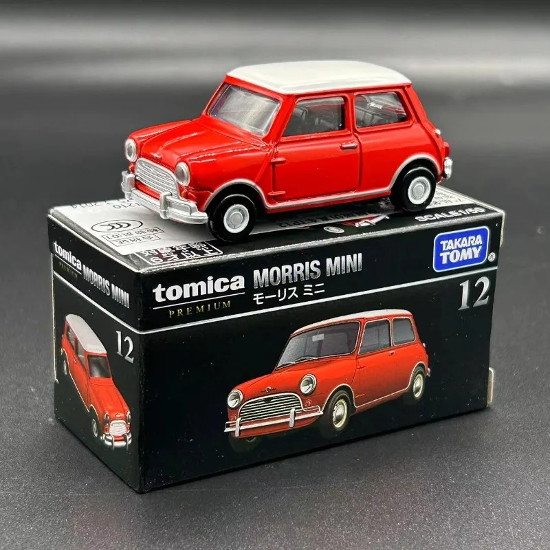 

TAKARA TOMY Tomica Morris Mini Cooper Diecast Alloy Car TP12 Black Box Limited Edition Miniature Model Toy for Boys Gift