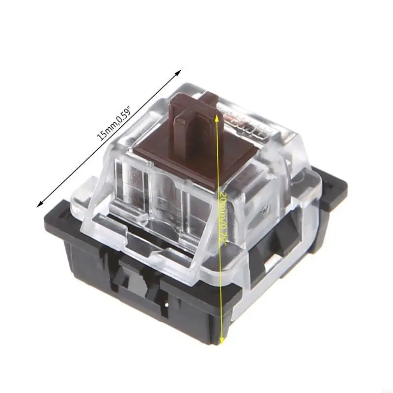 462E 10 Pieces Brown Switches for Cherry MX Clone MX Switches Mechanical