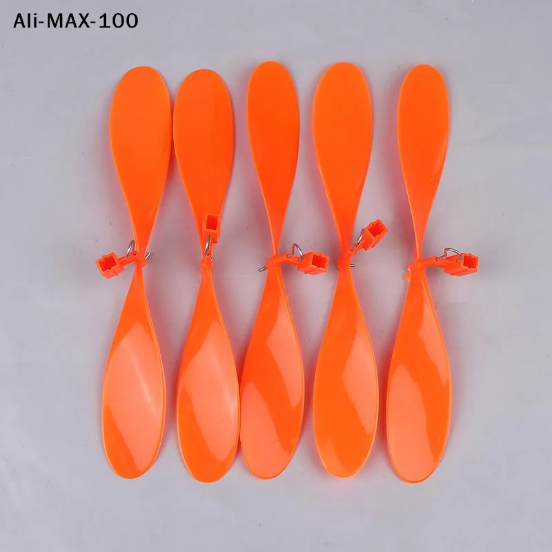 【Rw】10pcs 180mm Rubber Band Powered Propeller For Model Aircraft Propeller Supply Student Airplane Spinner