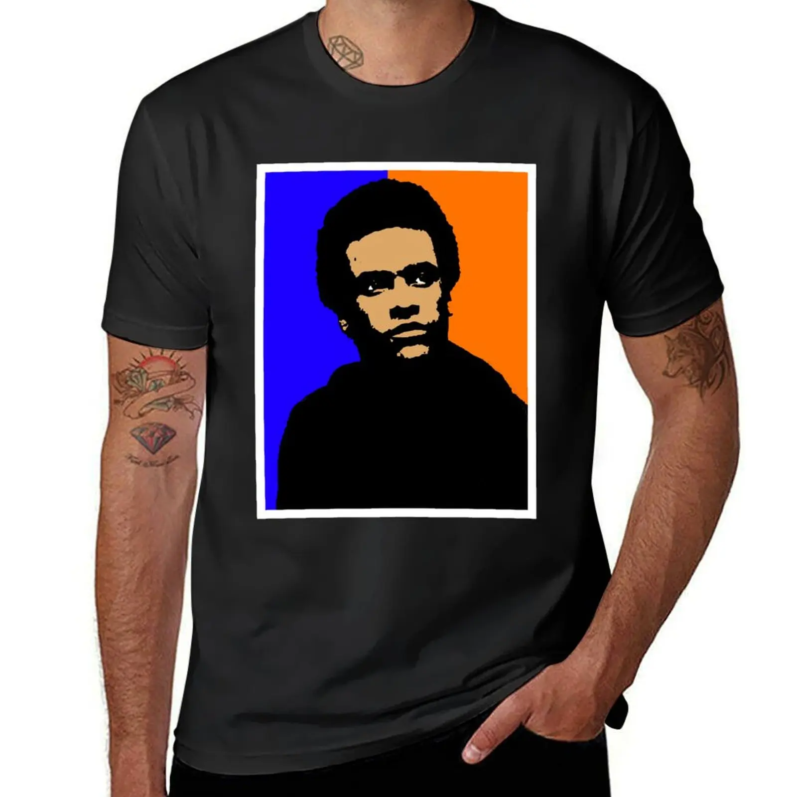 HUEY NEWTON T-Shirt sports fans Blouse boys whites men workout shirt