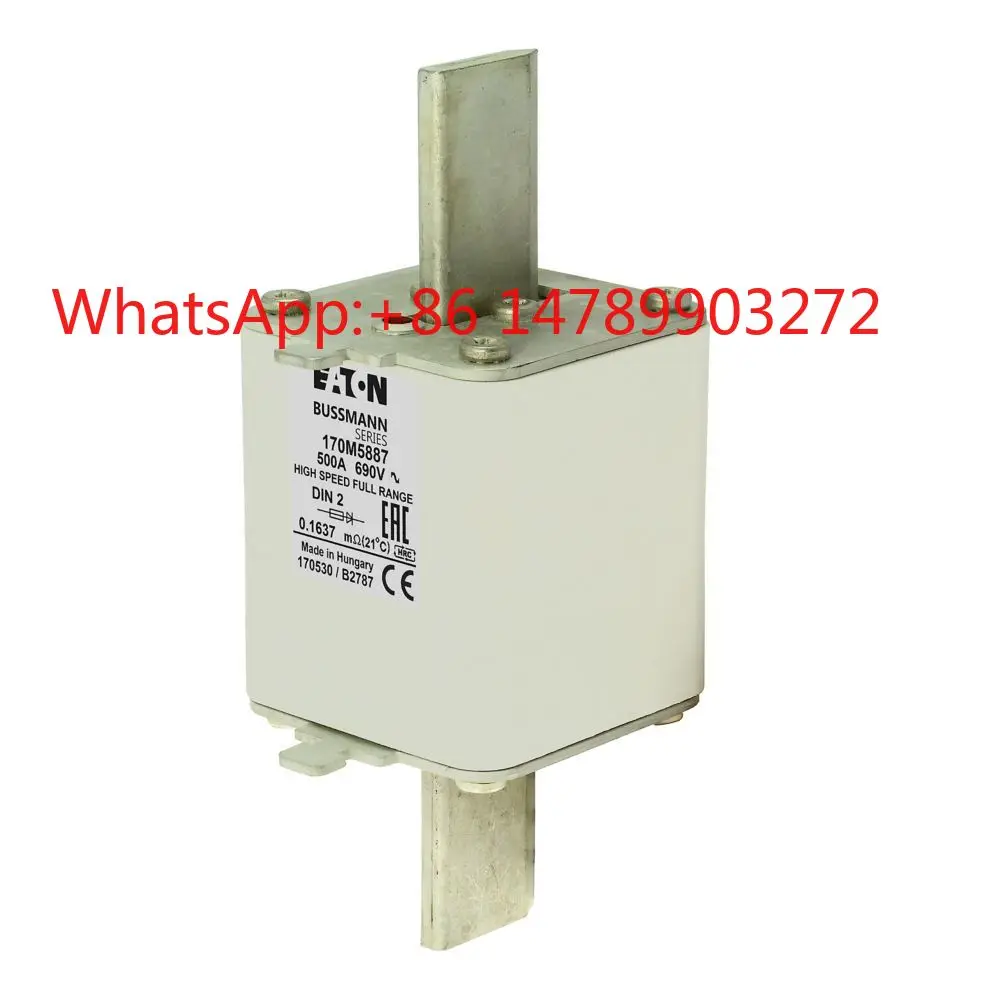 Semiconductor 690V ceramic square fast fuse IEC60269-4 high breaking capacity circuit protector