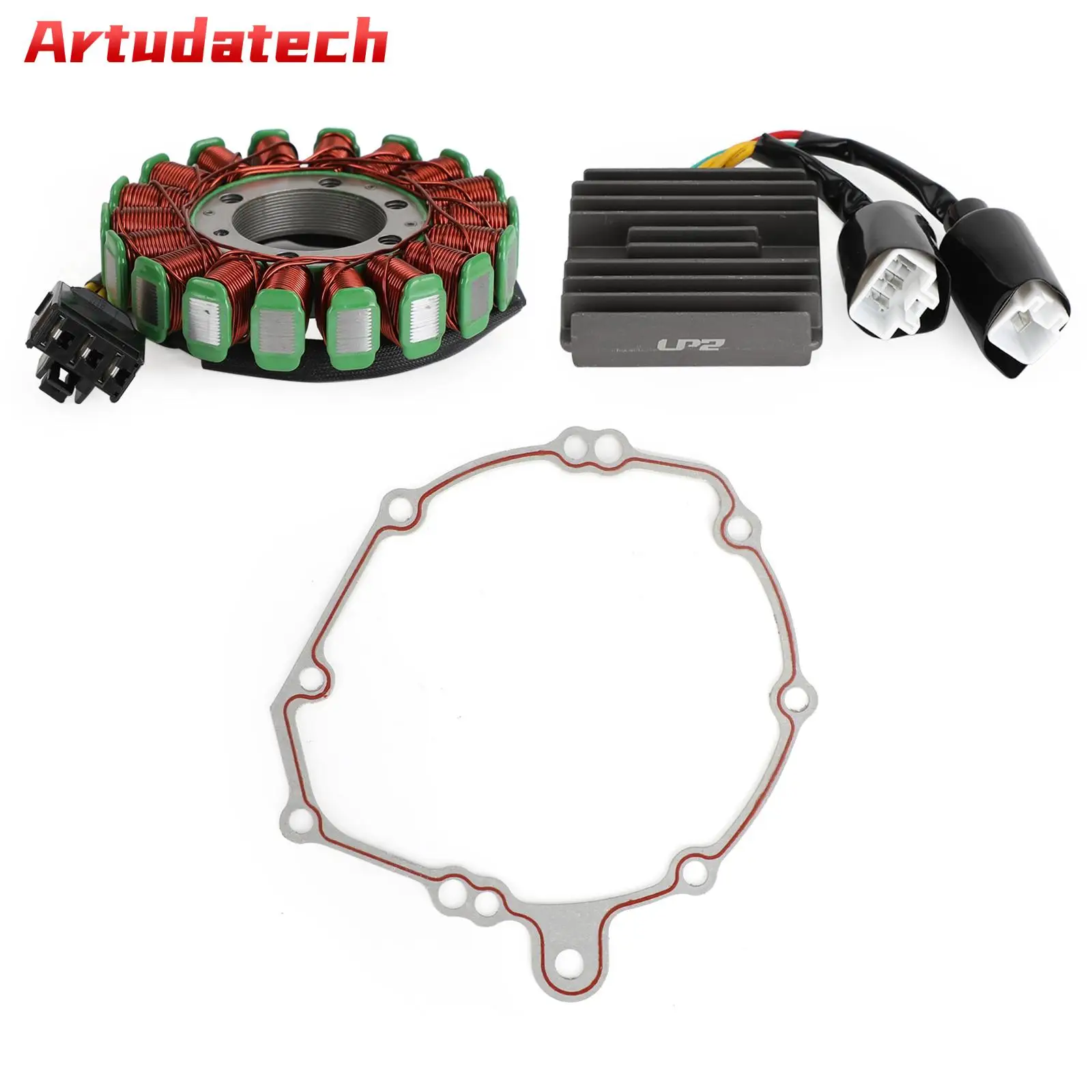 

Artudatech Regulator Stator Coil Gasket Kit For Honda CBR 1000 RR CBR1000RR Fireblade SC57 2004-2005