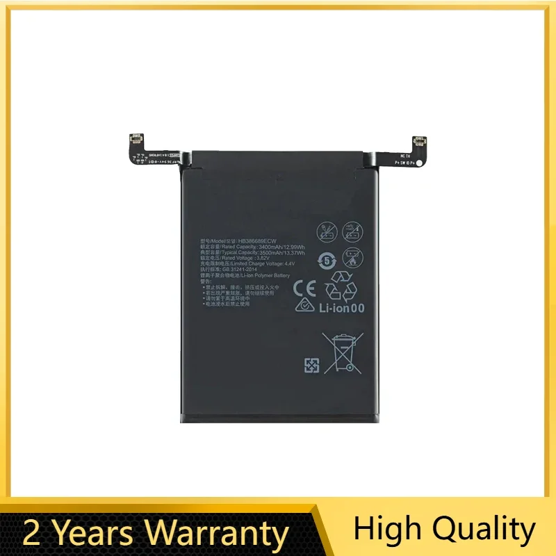 3500mAh Replacement Battery HB386689ECW for Huawei Honor Magic 2 magic2 TNY-AL00 TL100