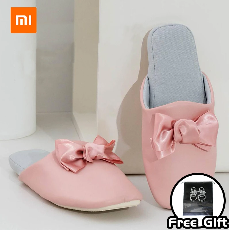 Xiaomi MONDOBELL Four Seasons Waterproof Women's Fashion Slippers Non Slip Leather Slippers Anti Fouling Silent