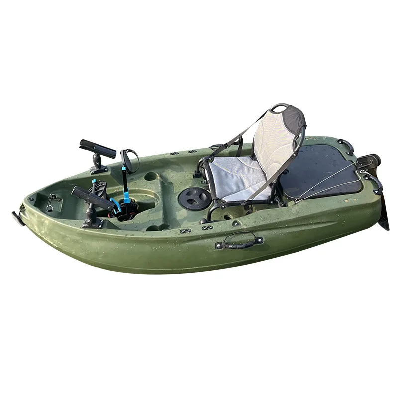 Wear-resistant Hard Bottom Foot Fishing Kayak Single Folding Portable Mini Luya Boat Paddle Board