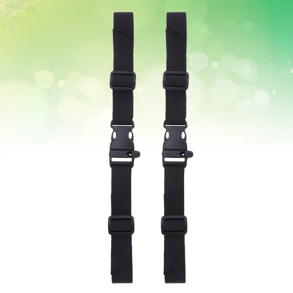 2Pcs Lightweight School Bag Belt Nylon Anti-Slip Backpack Strap Adjustable Chest Strap for Hiking Travel Camping Secure Fit
