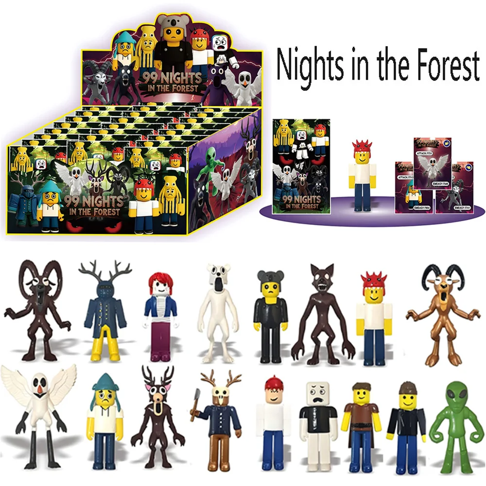 

Новинка 2025: Горячая коллекция 99 Nights In The Forest Monster — Слепой пакет с игрушкой-оленем Милу (мультяшный персонаж), мягкая игрушка, сувенир по игре, подарок на Хэллоуин