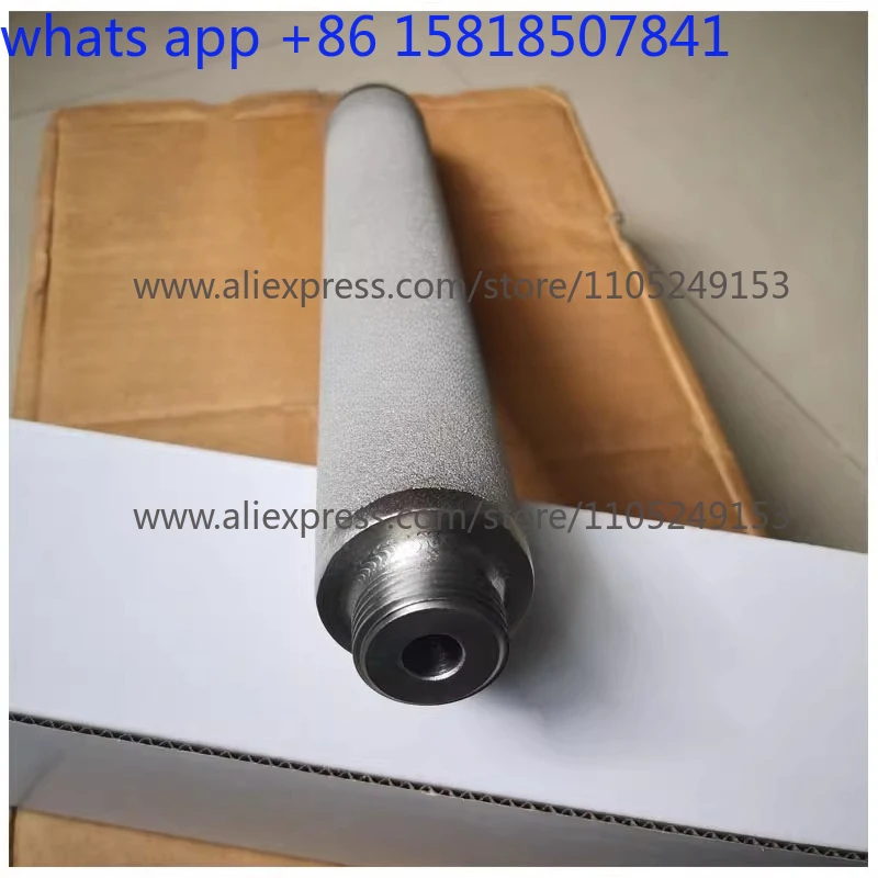 CEMS Hopps Sampling Probe Filter Element Titanium Alloy Filter Element Stainless Steel Sintered Filter Element 40*250