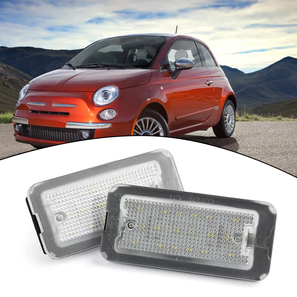 

2 Canbus 18 Chip Светодиодный Plate Lights для Abarth 2007-2016 Аксессуары для автомобилей 2024 горячая Распродажа абсолютно новая скидка