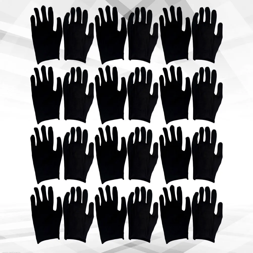 

Thickened Cotton Gloves 12 Pairs Safety Sewing Breathable Wood Working Protective Men Garden Painters Gloves H Labour
