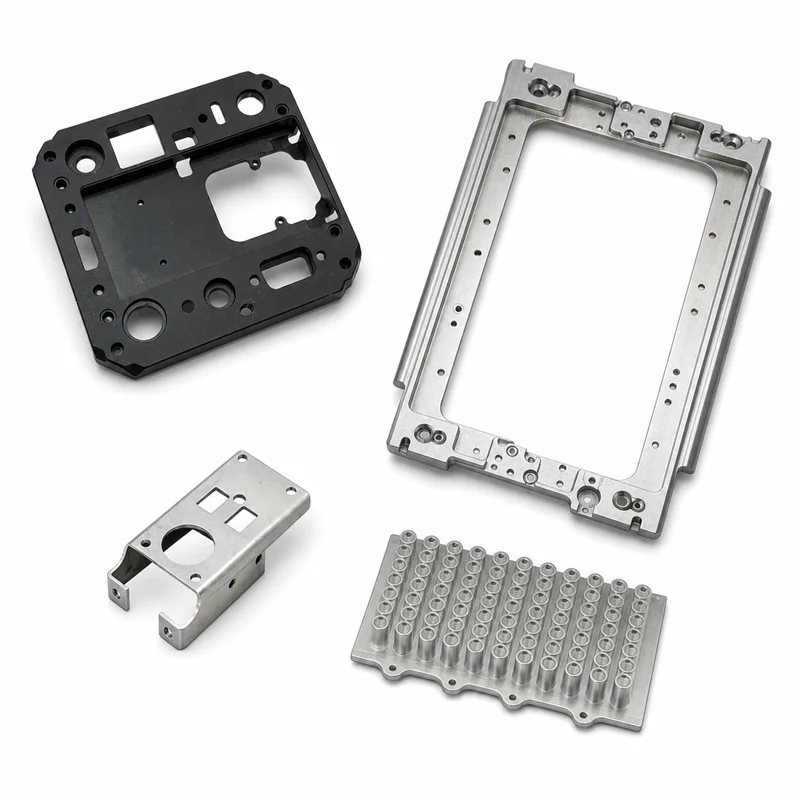 CNC Machined Precision Turned Component Stamping Punching Matte Surface Colorful Anodized Hardware Parts Laser Cutting Soldadure