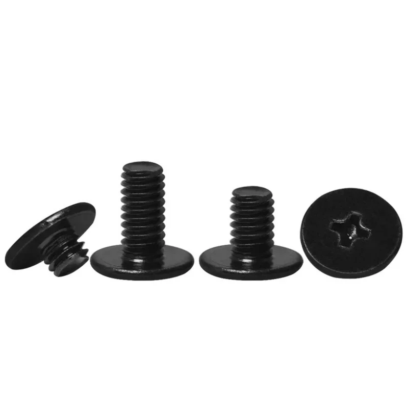 Small Flat Head Laptop Screws Mobile Notebook Cruciform Slot Cross Recessed Screw20/ 50pcs M2 M2.5 M3 M4