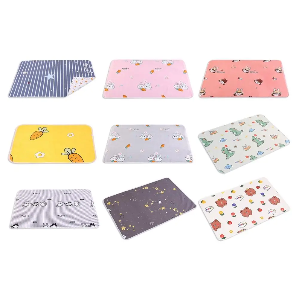 Toilet Baby Diaper Absorbency Outdoor Travel Training Pads Washable Pee Pad Dog Pet Supplies Pets Mats