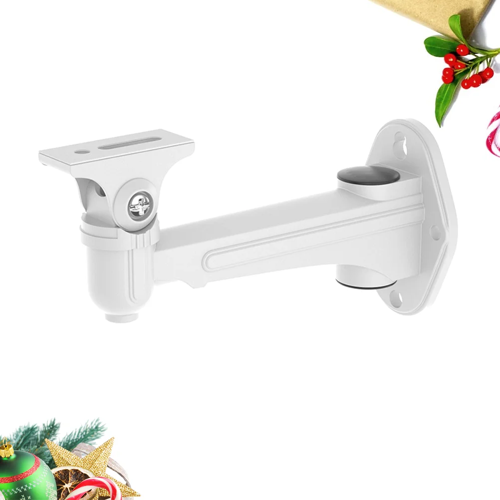 

Wall Mount Security Camera Bracket Adjustable Indoor Outdoor CCTV Camera Holder (White) security camera wall mount