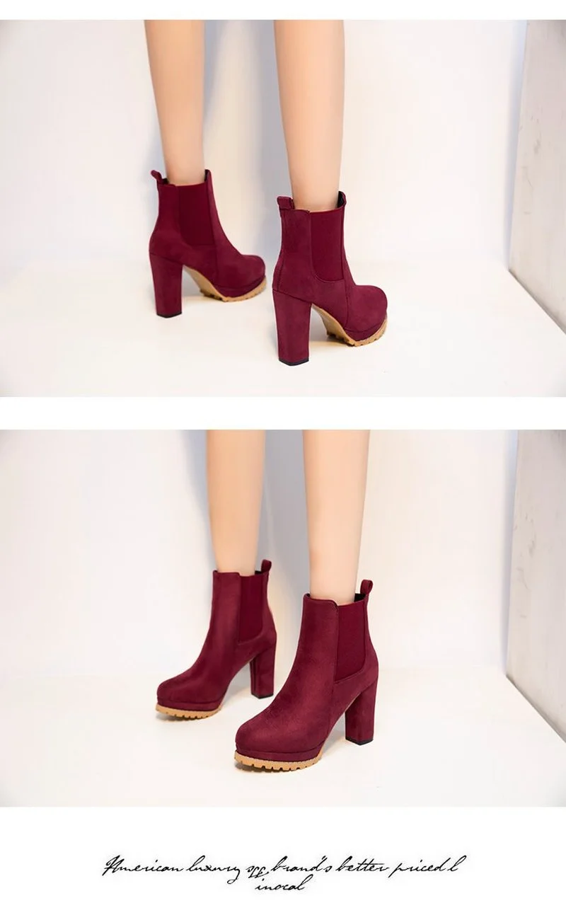 Botas de tornozelo leopardo feminino, salto alto, sapatos de plataforma para senhoras, botas retrô, rebanho, plus 43, outono, 2022