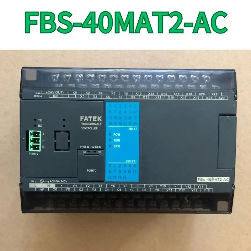 second-hand PLC FBS-40MAT2-AC test OK Fast Shipping