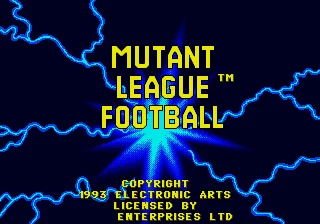 Mutant League Football 16bit MD Game Card For Sega Mega Drive For Genesis