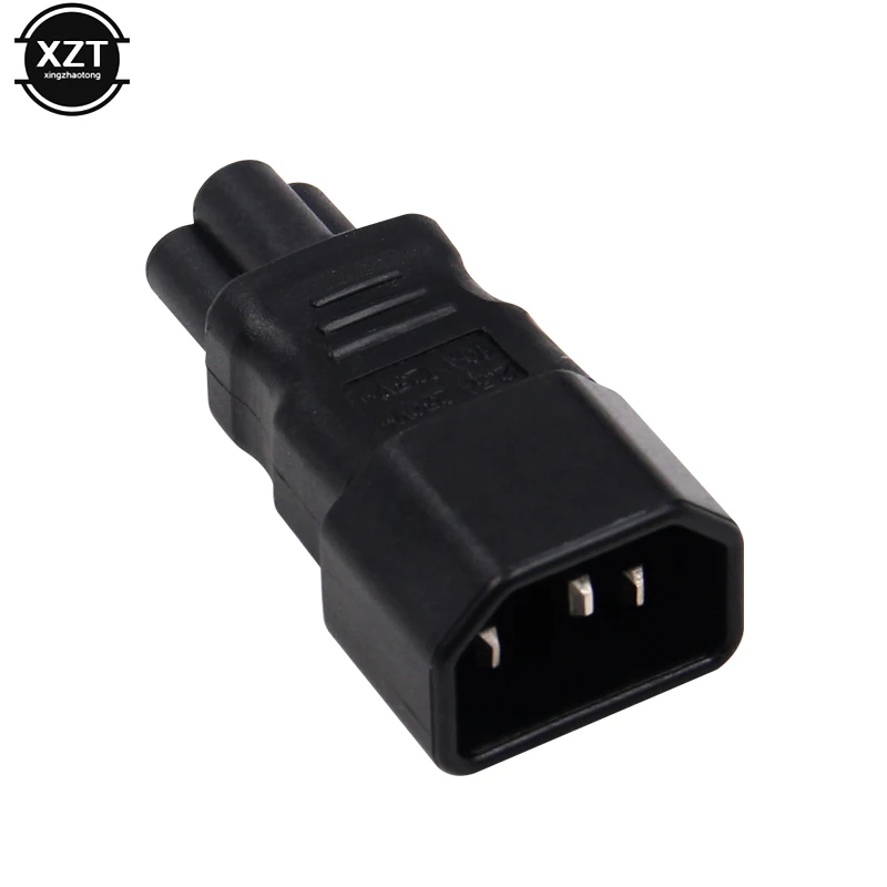 Universal Power Adapter IEC 320 C14 to C5 Adapter Converter C5 to C14 AC Power Plug Socket 3 Pin IEC320 C14 Connector HOT SELL