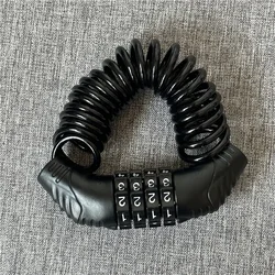 Durable Classic Helmet Lock Chain 4 Digit Password Combination Portable Scooter Bike Motorcycle Anti-theft Cable Lock