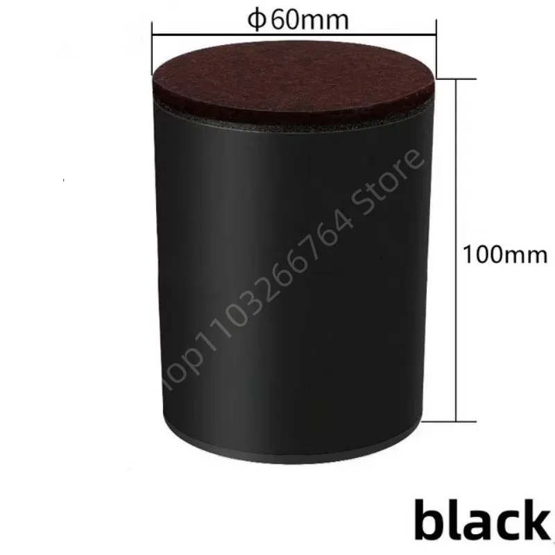 4 Stuks Zware Meubels Koolstofstaal Verhoogde Voet Pad Bed Fauteuil Tafel Voeten Slijtvaste Anti Slip Mat Koolstofstaal Riser